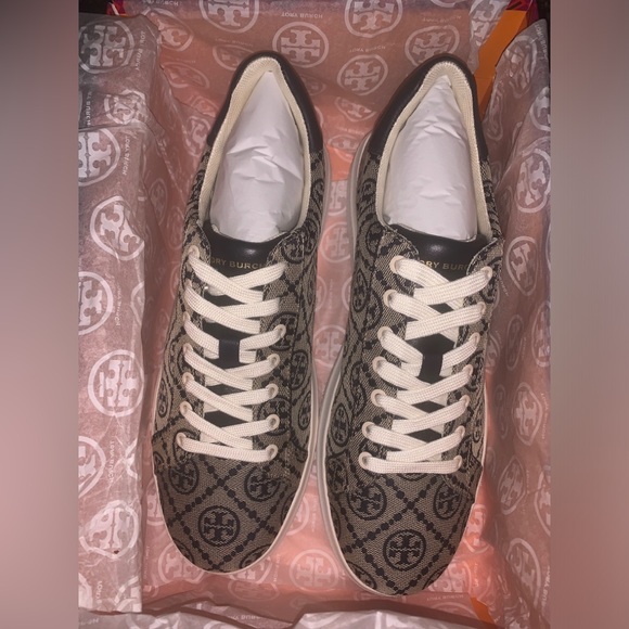 TORY BURCH MONOGRAM SNEAKERS